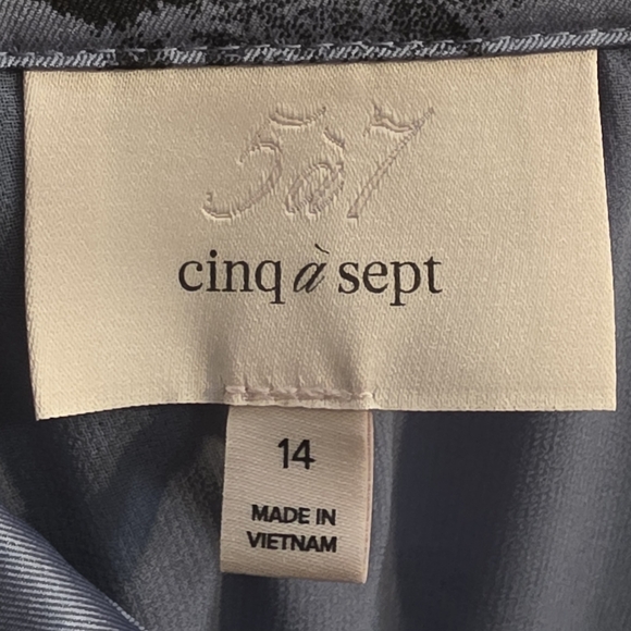 Cinq a Sept Jacey Cool Carnation Shirt Dress- 14 - Picture 2 of 13